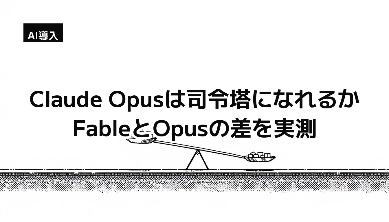 板の山と立方体の集まりを左右の皿に載せて傾いた天秤の線画